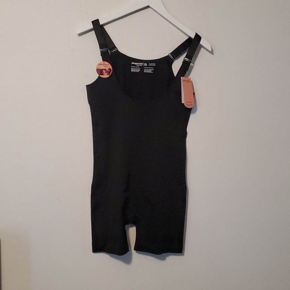 SHAPERMINT ESSENTIALS  OPEN BUST SHAPER SHORTS NEW 2XL